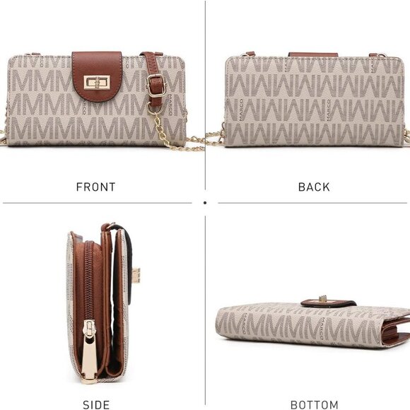 Women Fashion Small Crossbody Shoulder Bag Cell Phone Zip Wallet Purse and Handb - Picture 6 of 6